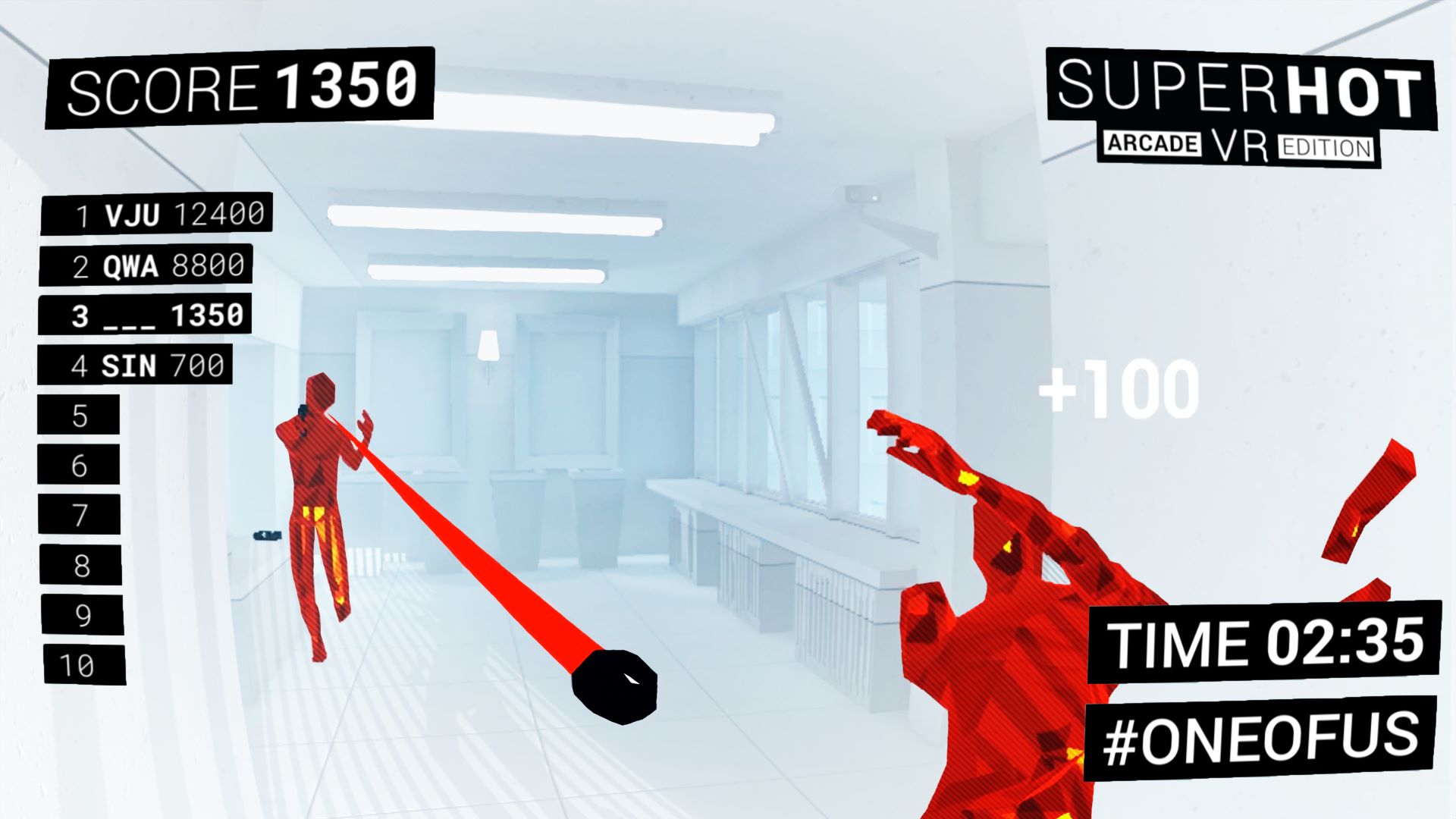 SUPERHOT VR: Arcade Edition screenshot 4