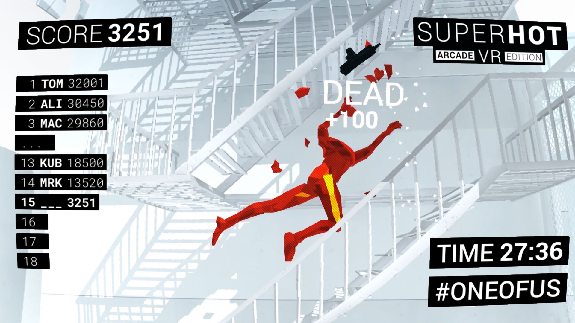 SUPERHOT VR: Arcade Edition screenshot 5